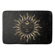 Bath Mat- Sun Moon Stars