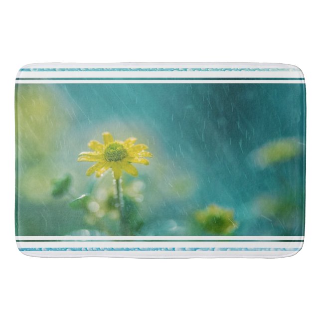 Bath Mat/Wildflowers with Rain Mat (Front)