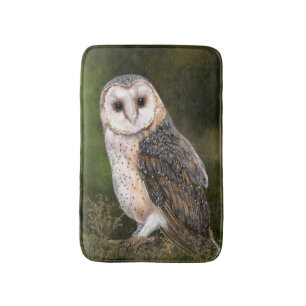 Bath Mat with Owl