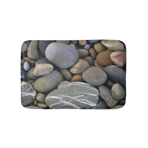 Image of Bath mat with pebbles