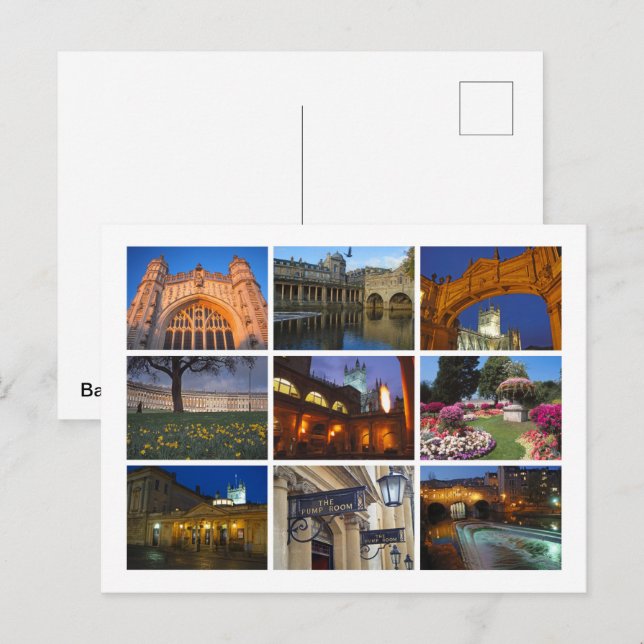 Bath Postcard (Front/Back)