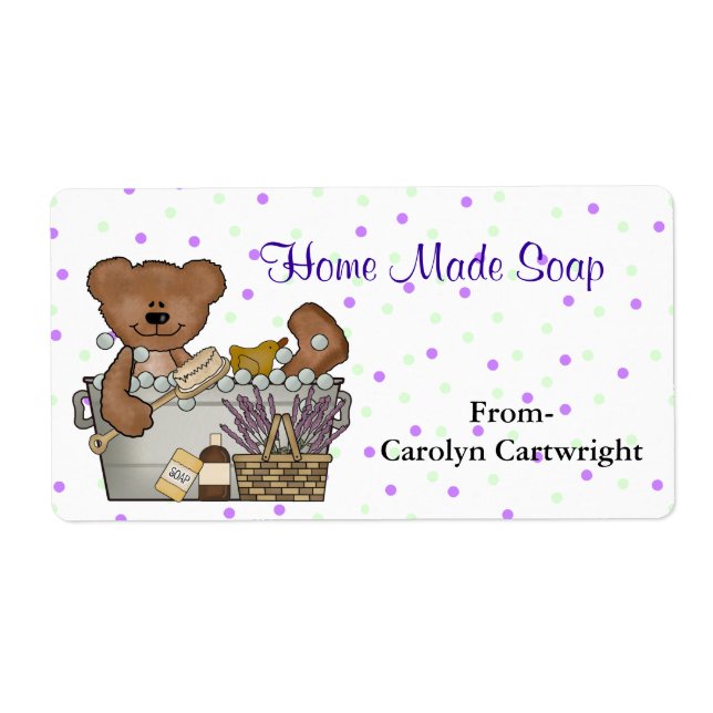 Bath Products Labels (Front)