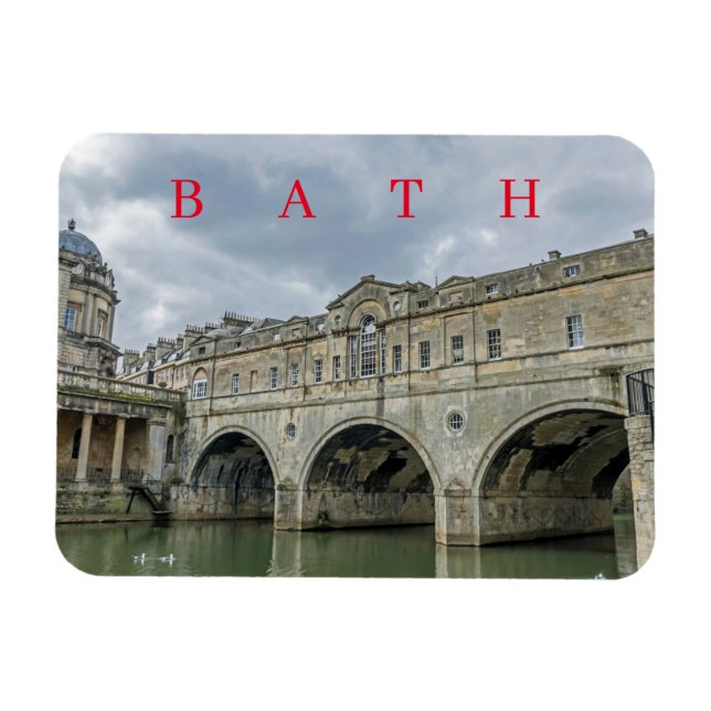 Bath Pulteney Bridge fridge magnet (Horizontal)