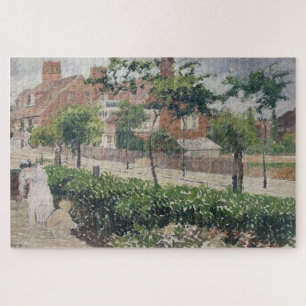 Bath Road, London (1897) by Camille Pissarro Jigsaw Puzzle