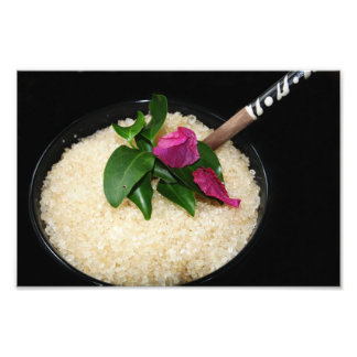 Bath Salts at a Spa or Beauty Salon Photo Print