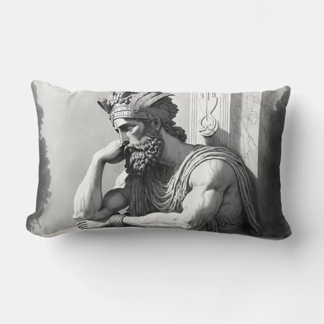 bath sign lumbar cushion (Front)