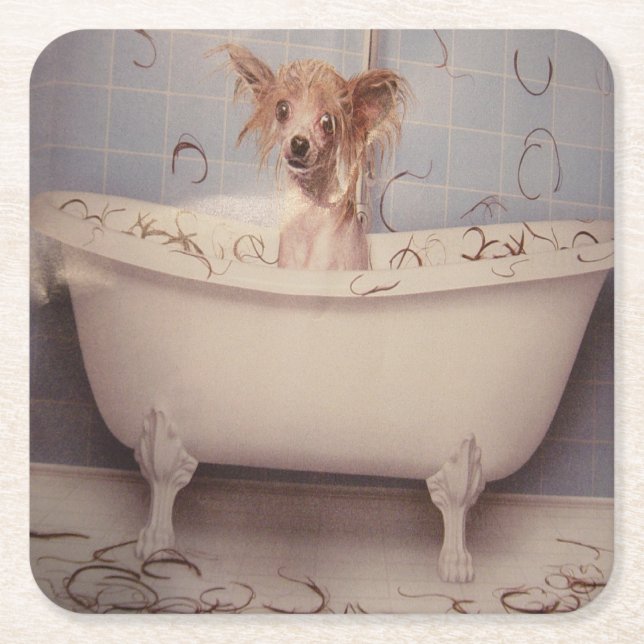BATH SQUARE PAPER COASTER (Front)