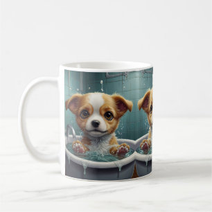 Bath-time Buddies animals in a bath Coffee Mug