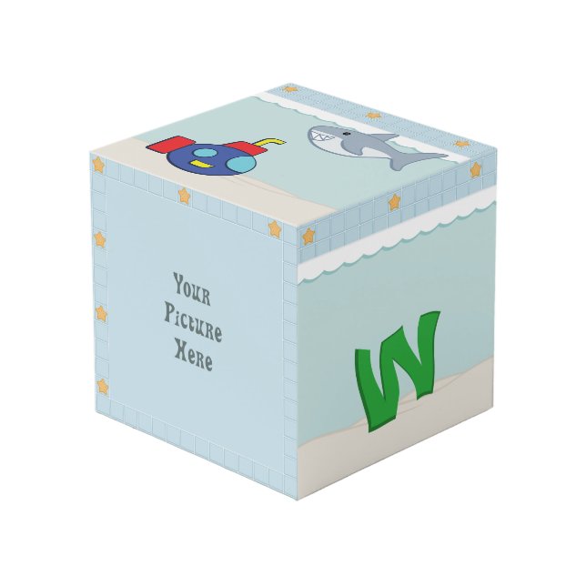 Bath Time Fancies Photo Cube (Front Angled)