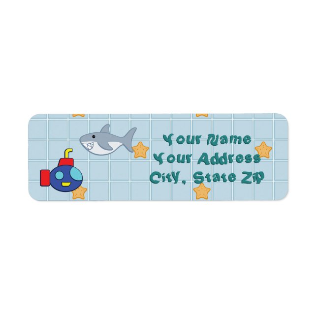 Bath Time Fancies Return Address Label (Front)