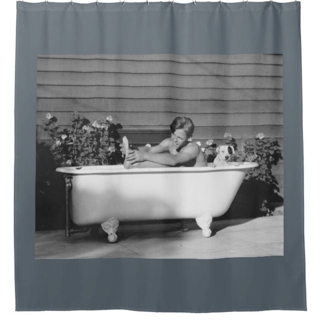 Bath Time Shower Curtain (Front)