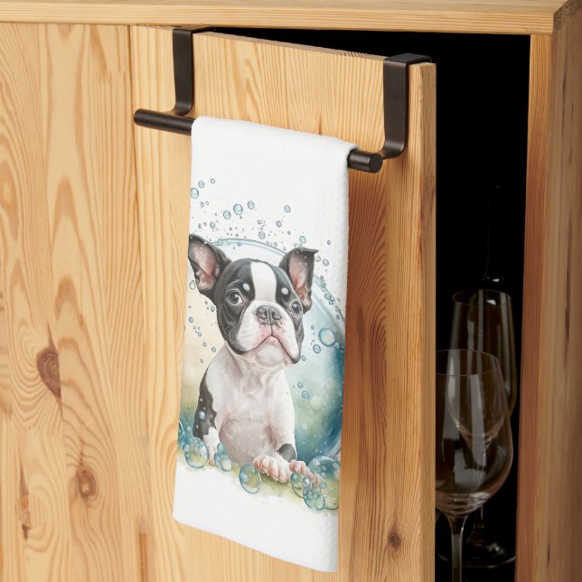 Bath Time Tea Towel (Thirds Fold)