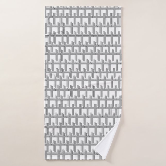 Bath Towel with Unique  Cross Design (Bath Towel)