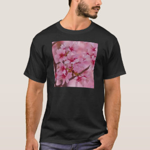 Bathed in Pink Japanese Cherry Blossoms T-Shirt