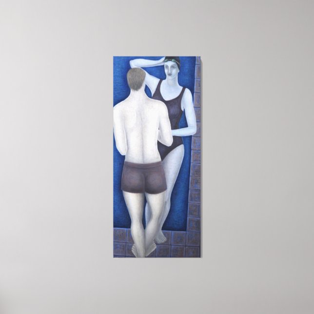 Bathers 2003 canvas print (Front)