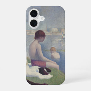Bathers at Asnières by Georges Pierre Seurat iPhone 16 Case