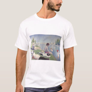 Bathers at Asnières by Georges Pierre Seurat T-Shirt