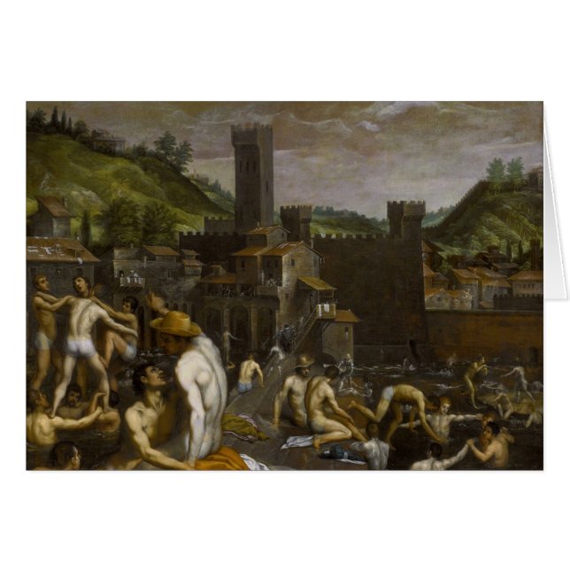 Bathers at San Niccolo (Front Horizontal)