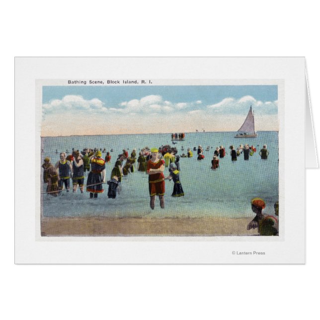 Bathers at the Beach (Front Horizontal)