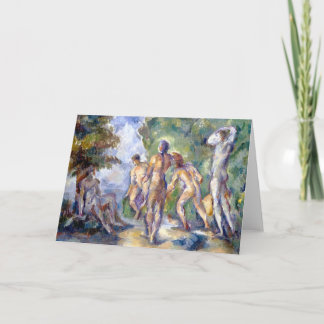 Bathers Fine Art Greetings Card