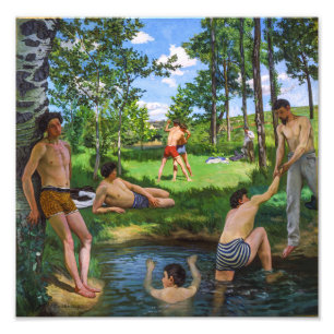 Bathers Frédéric Bazille Photo Print