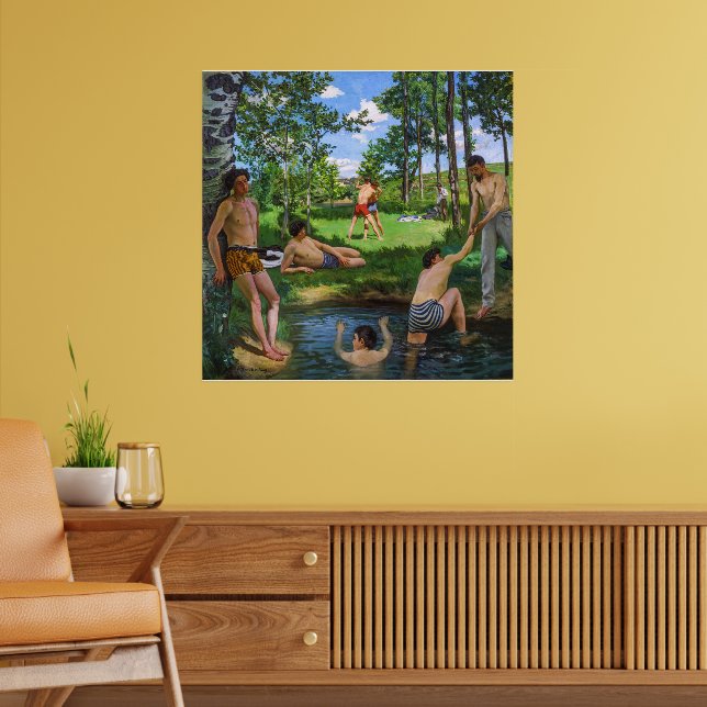 Bathers | Frédéric Bazille | Poster (Living Room 2)