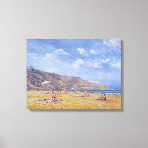Bathers Gozo Canvas Print