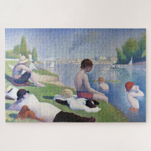 Bathers in Asnieres, Seurat Jigsaw Puzzle