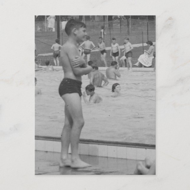 Bathers Postcard (Front)