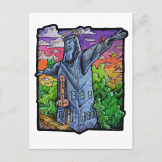 Bathhouse Jebus Postcard