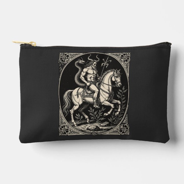 Bathin Demon Warrior Majesty Accessory Pouch (Front)