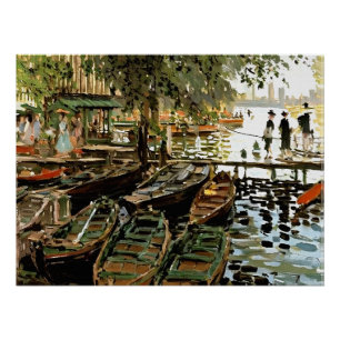 Bathing at La Grenouillère Poster