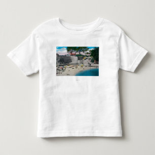 Bathing Beach at Pacific Grove Toddler T-Shirt