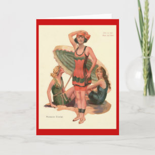 Bathing Beauties Card