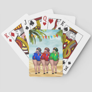 Bathing Beauties Playing Cards