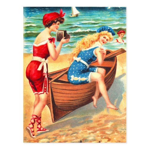 Image of Bathing beauties Postcard