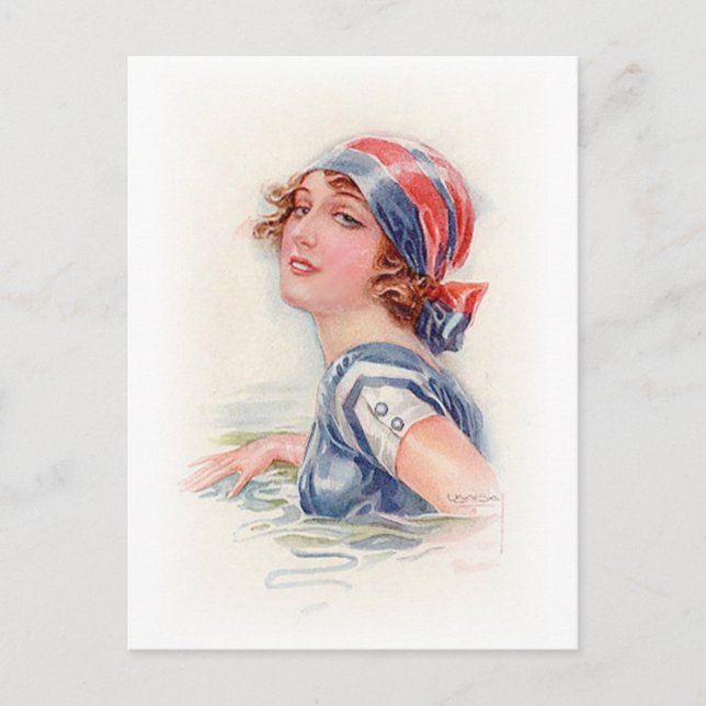 Bathing Beauty (2) Postcard (Front)