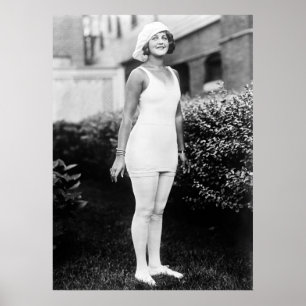 Bathing Beauty, early 1900s Poster