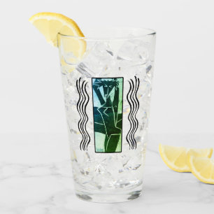 Bathing Beauty Glass Cup Tumbler