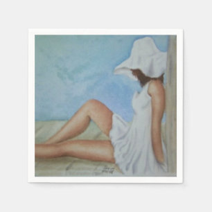 BATHING BEAUTY PAPER NAPKINS