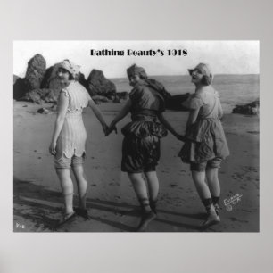 Bathing Beauty's 1918 Poster
