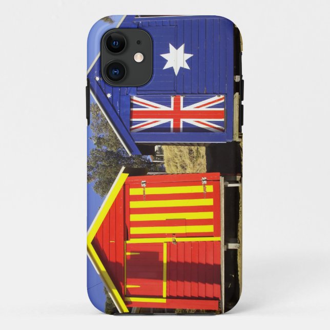 Bathing Boxes, Middle Brighton Beach, Port 2 Case-Mate iPhone Case (Back)