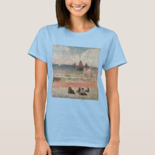 Bathing Dieppe by Paul Gauguin, Vintage Fine Art T-Shirt