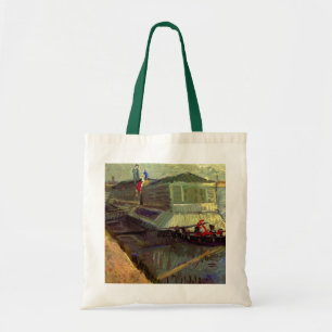 Bathing Float on Seine Asniere by Vincent van Gogh Tote Bag
