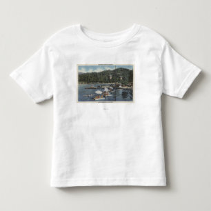 Bathing Floats, Swimmers in Cove Toddler T-Shirt