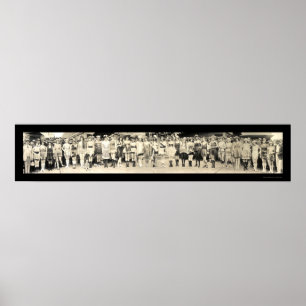 Bathing Girl Parade Photo 1920 Poster