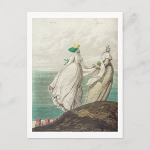 Bathing Place, from 'Gallery of Fashion', 1797 (co Postcard