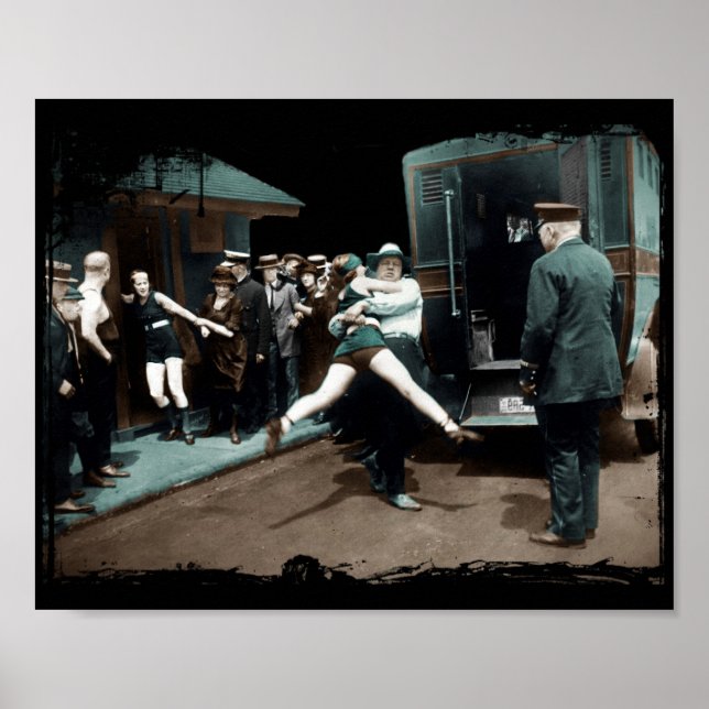 Bathing Suit Arrests USA Poster (Front)