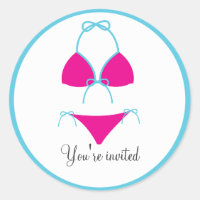 Bathing Suit Stickers