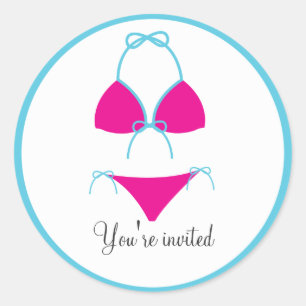 Bathing Suit Stickers